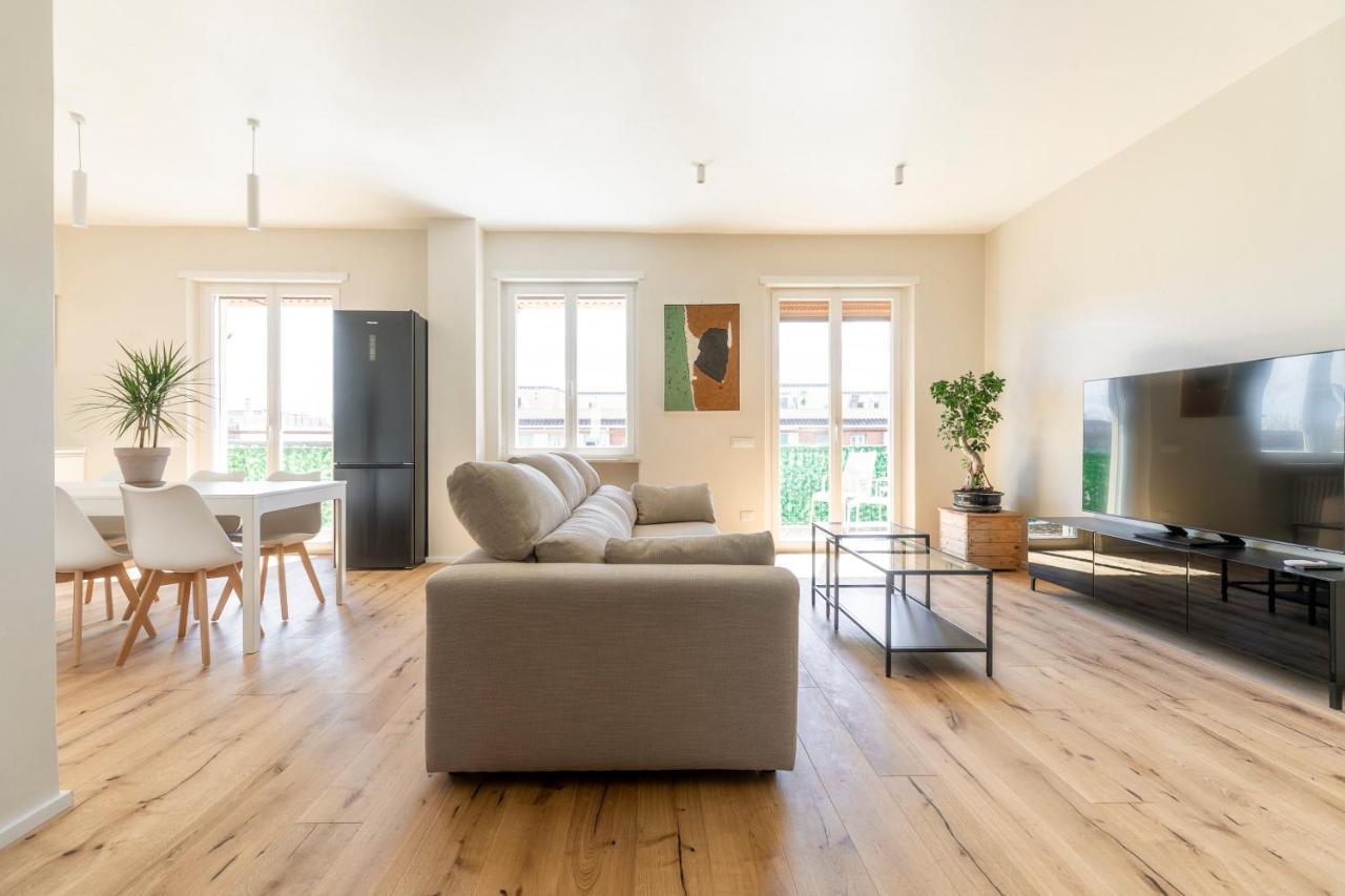 La Dolce Vita - Sunny Penthouse Trastevere Station 100Sqm Rzym Zewnętrze zdjęcie