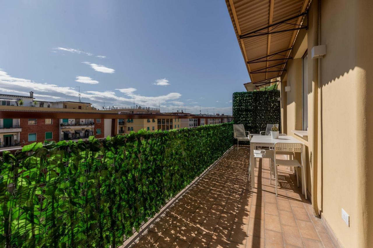 La Dolce Vita - Sunny Penthouse Trastevere Station 100Sqm Rzym Zewnętrze zdjęcie